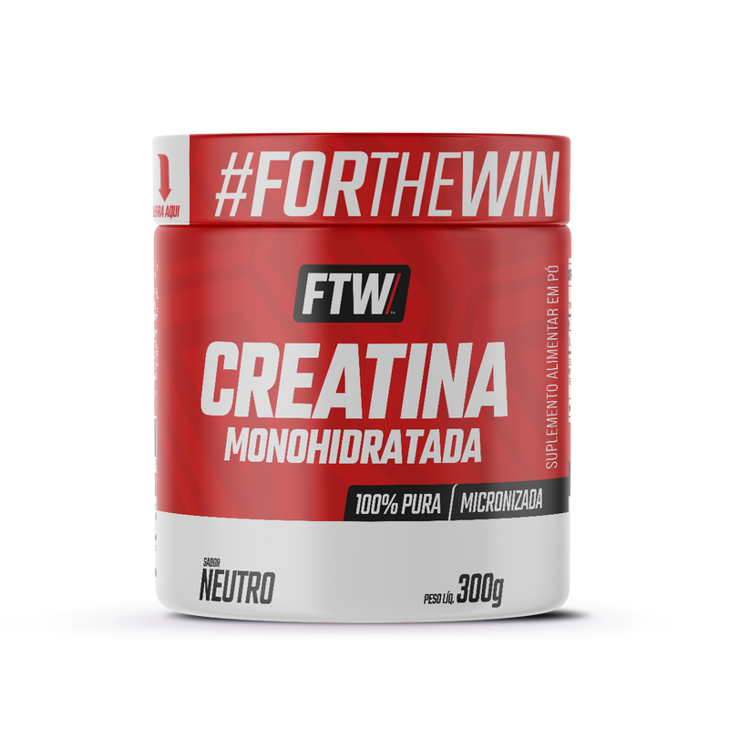 Creatina 300g - FTW - MonoHidratada | Ganho de Massa Muscular e Força