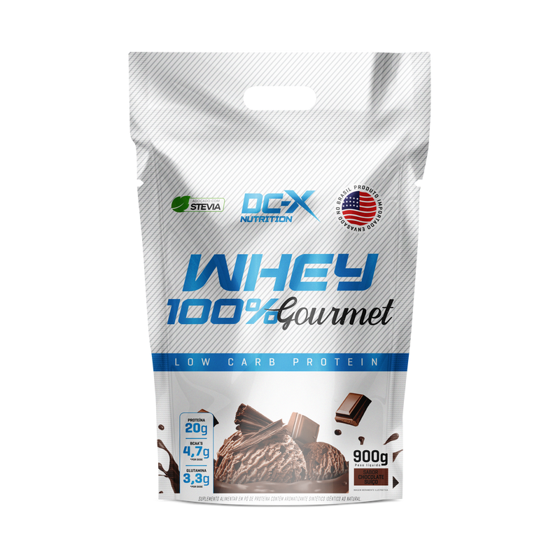 100% Whey gourmet - DCX - Ganho de massa muscular